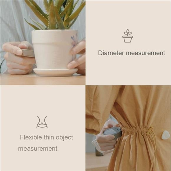 324 Ft Electronic Digital Tape Measure w/ LCD Display Digital Ruler Rechargeable - Picture 4 of 6